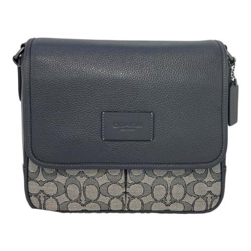 中古・古着通販】COACH (コーチ) ショルダーバッグ ネイビー