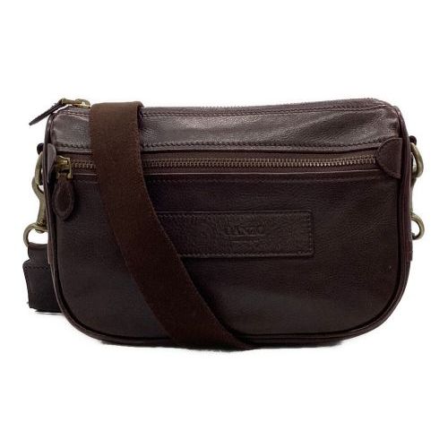 中古・古着通販】GANZO (ガンゾ) ショルダーバッグ ブラウン｜ブランド