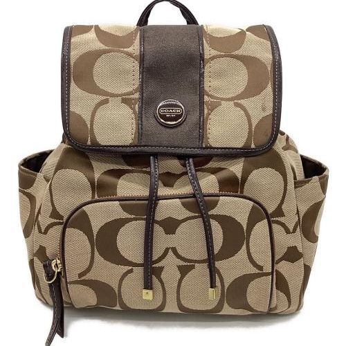 中古・古着通販】COACH (コーチ) シグネチャー リュック