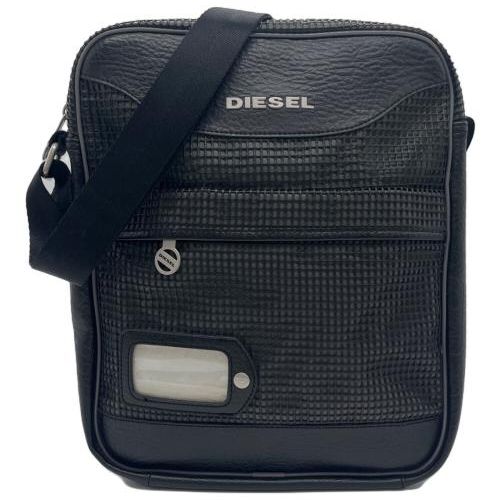 中古・古着通販】DIESEL (ディーゼル) メッシュレザーショルダーバッグ