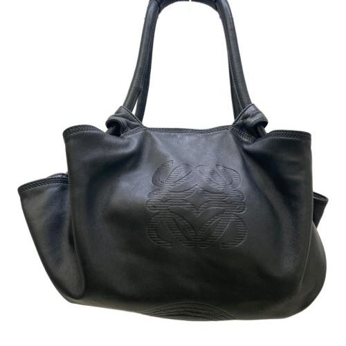 中古・古着通販】LOEWE (ロエベ) ハンドバッグ ナッパアイレ ブラック