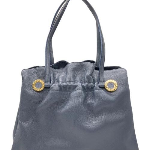 中古・古着通販】BVLGARI (ブルガリ) ハンドバッグ ブルー｜ブランド