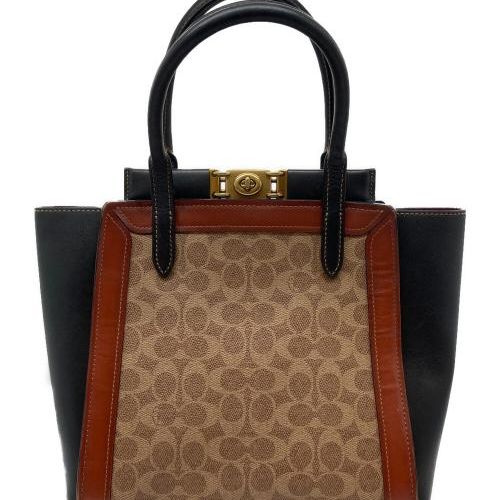 美品/COACH/ハンドバッグ/ブラウン/スエード/トートバッグ/10442 美品 COACH スウェード トートバッグ ブラウン系 スエード