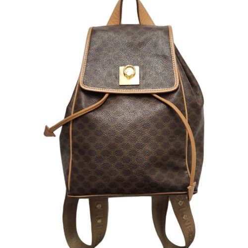 CELINE ブラウンリュック 中古・古着通販】CELINE (セリーヌ) リュック ブラウン