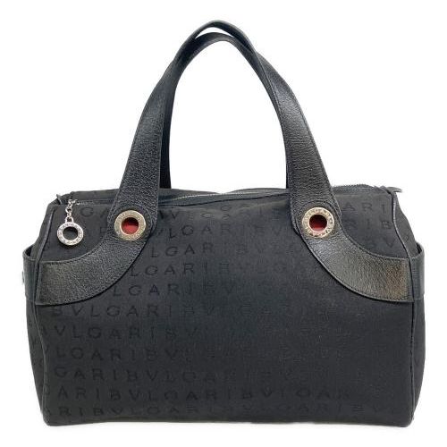 中古・古着通販】BVLGARI (ブルガリ) ミニボストンバッグ ブラック