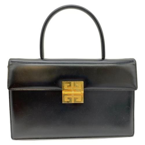 GIVENCHY ジバンシィ ハンドバッグ ブラック 14054 レディース【中古】 z7981 中古・古着通販】GIVENCHY (ジバンシィ) ハンドバッグ ブラック