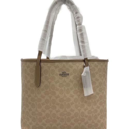 中古・古着通販】COACH (コーチ) COACH トートバッグ ベージュ
