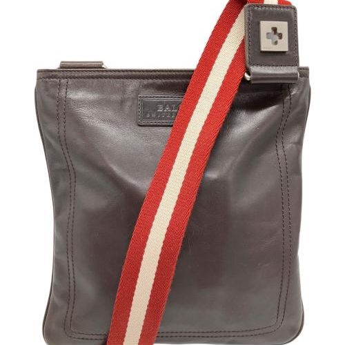 中古・古着通販】BALLY (バリー) レザーショルダーバッグ