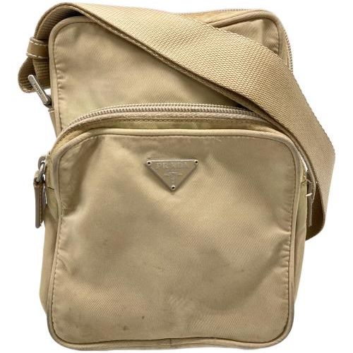 中古・古着通販】PRADA (プラダ) ショルダーバッグ ベージュ｜ブランド