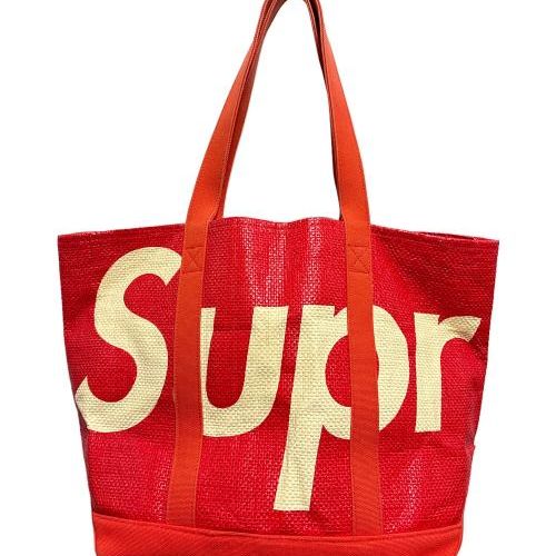 シュプリーム　トートバッグ　未使用品 中古・古着通販】SUPREME (シュプリーム) トートバッグ レッド
