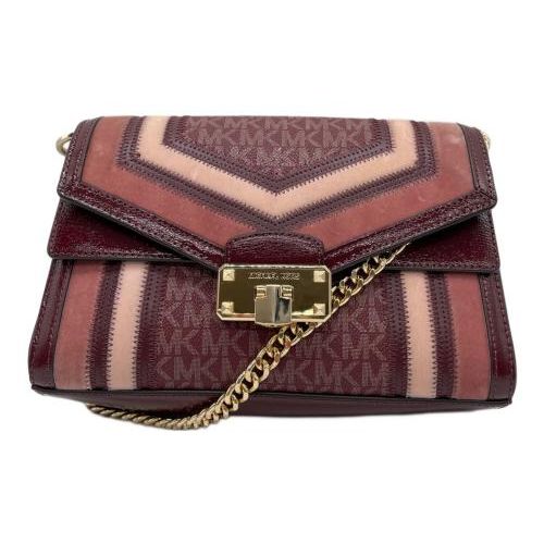 ☆マイケルコース☆新品未使用　ショルダーバック　バック ボルドー 中古・古着通販】MICHAEL KORS (マイケルコース) 2WAYバッグ