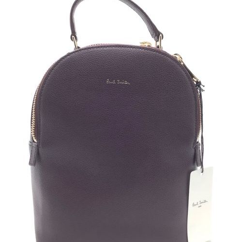 中古・古着通販】PAUL SMITH (ポールスミス) レザーリュック ワイン