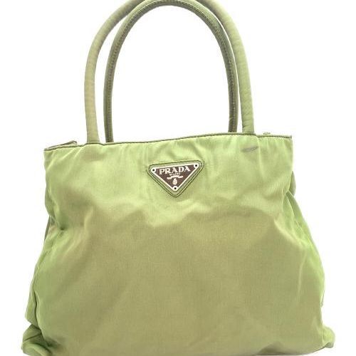 超美品！PRADA ダークグリーン ハンドバッグ 中古・古着通販】PRADA (プラダ) キルティングハンドバッグ