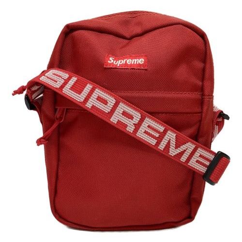 Supreme 赤 ショルダーバッグ