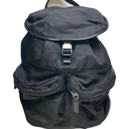 中古・古着通販】PRADA (プラダ) ナイロンリュック ブラック