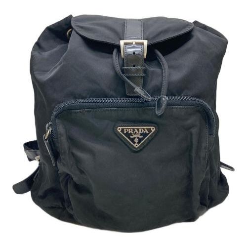 中古・古着通販】PRADA (プラダ) ナイロンリュック ブラック｜ブランド