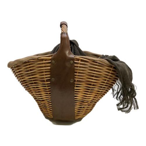新品未使用　【ebagos】エバゴス　かごバッグ　バンドバッグ　ブラウン 中古・古着通販】ebagos (エバゴス) カゴバッグ/空飛ぶカゴ