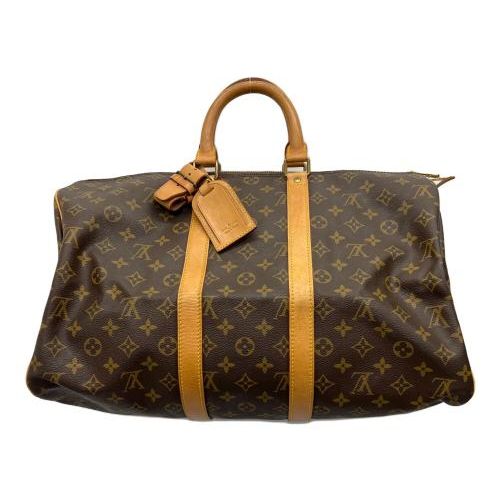 中古・古着通販】LOUIS VUITTON (ルイ ヴィトン) キーポル45 ブラウン