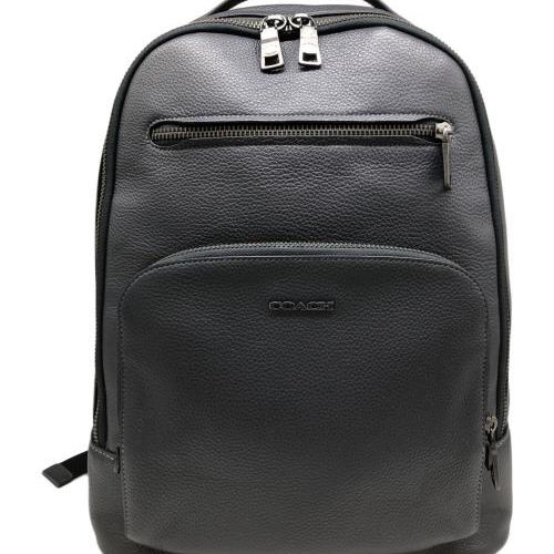 【新品未使用】COACH ブラックバックパック 中古・古着通販】COACH (コーチ) イーサン バックパック ブラック