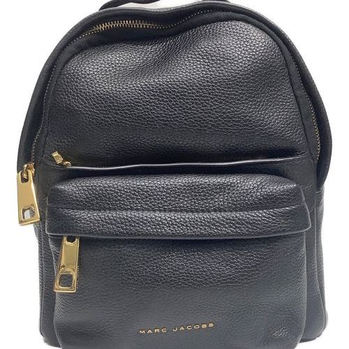 マークジェイコブスMARC JACOBS レザーリュック ブラック まん丸