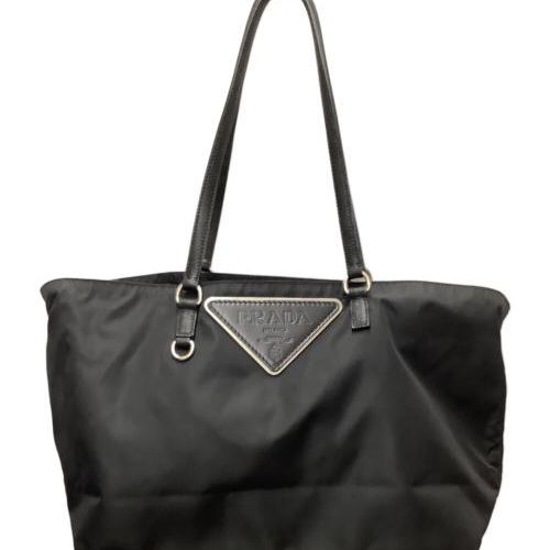 中古・古着通販】PRADA (プラダ) ナイロントートバッグ ブラック