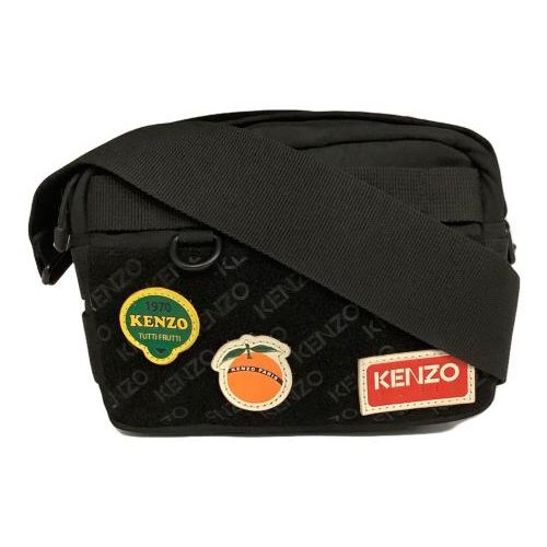 KENZO ケンゾー ポーチ レディース 【古着】【中古】 中古・古着通販】KENZO (ケンゾー) ウエストポーチ ブラック｜ブランド