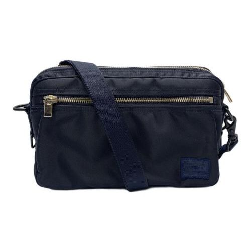 PORTER ショルダーバッグ A4縦 ネイビー 中古 PORTER ポーター ネイキッド ショルダーバッグ(L) 667-19471