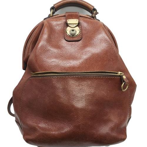中古・古着通販】Herz (ヘルツ) レザーリュック わんぱく