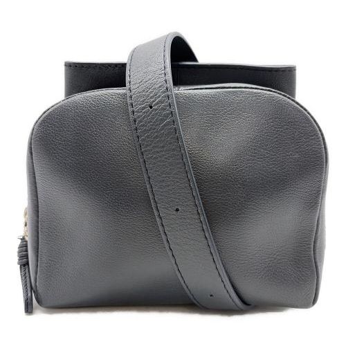 中古・古着通販】MOTHERHOUSE (マザーハウス) レザーショルダーバッグ