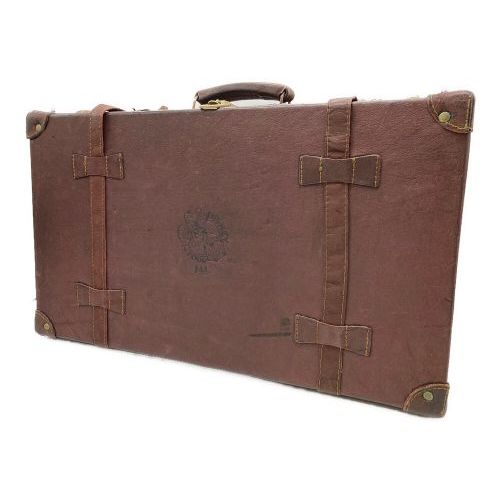 希少 レア ディズニー JAL トランクケース アンティーク Disney ディズニー JAL 革トランクケース 非売品 - メルカリ