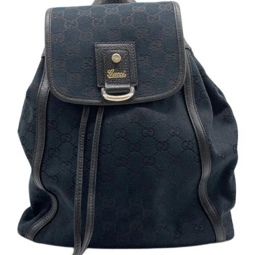 GUCCI ネイビー スエード リュック GUCCI ネイビー スエード リュック