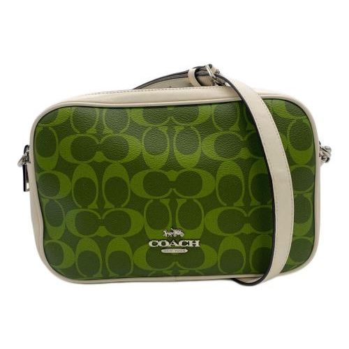 中古・古着通販】COACH (コーチ) ショルダーバッグ グリーン