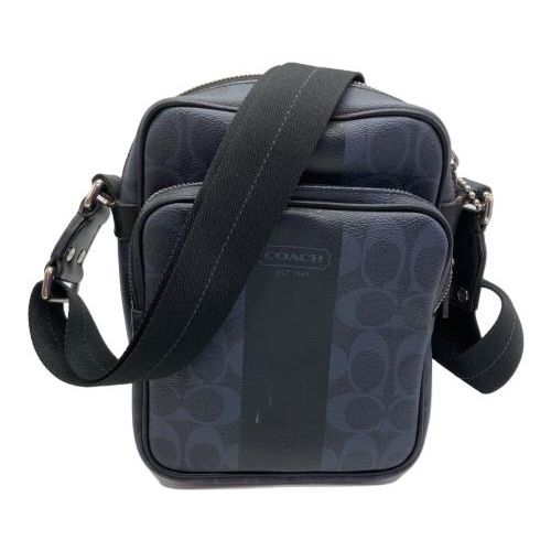 中古・古着通販】COACH (コーチ) ショルダーバッグ ネイビー｜ブランド