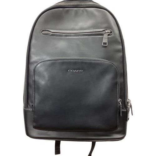 【未使用に近い✨】コーチ　イーサン　オールレザー　リュック　シボ革　ブラック 公式】コーチアウトレット | イーサン バックパック