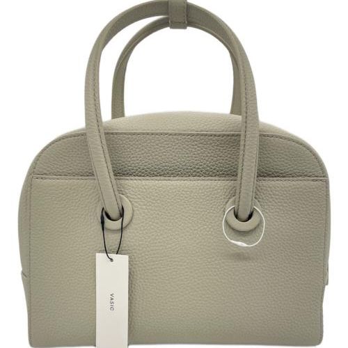 中古・古着通販】VASIC (ヴァジック) レザーハンドバッグ ベージュ