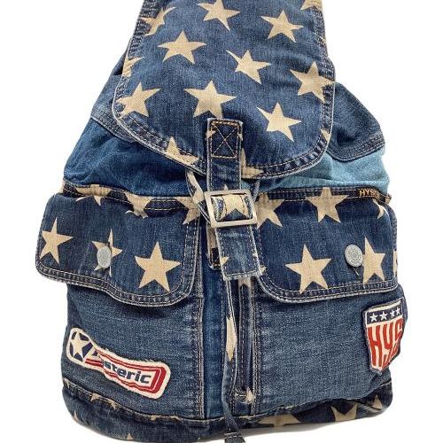 ■希少・未使用級■ヒステリックグラマー デニム風 ブルゾン ヒスガール ワッペン HYSTERIC GLAMOUR（ヒステリックグラマー）の「WHIPLASH刺繍 パイル