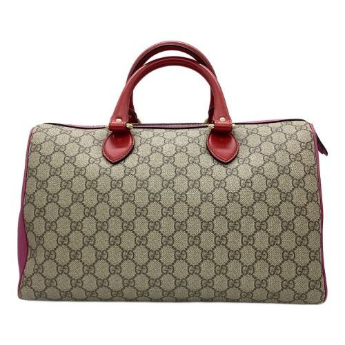 中古・古着通販】GUCCI (グッチ) ボストンバッグ/GGスプリーム