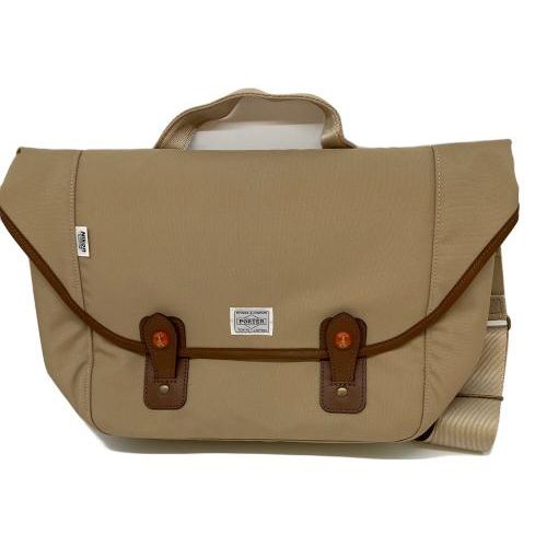 良好　PORTER ポーター カメラバッグ　ベージュ　キャンバス　廃番 中古・古着通販】PORTER (ポーター) Nikon (ニコン) カメラバッグ