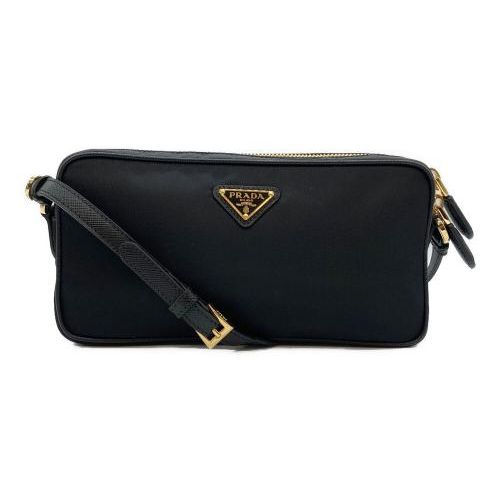 中古・古着通販】PRADA (プラダ) ショルダーバッグ ブラック｜ブランド