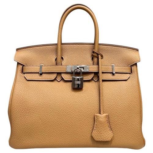 中古・古着通販】HERMES (エルメス) バーキン25/シルバー金具/トゴ