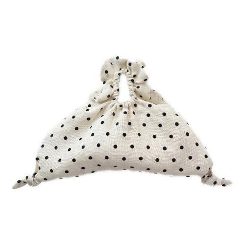 ラドローLUDLOW Big pocket basket tote ポルカドット ラドローLUDLOW Big pocket basket tote ポルカドット