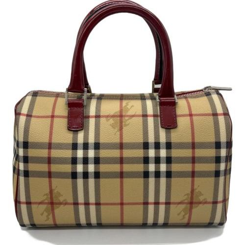 中古・古着通販】BURBERRY (バーバリー) ミニボストンバッグ