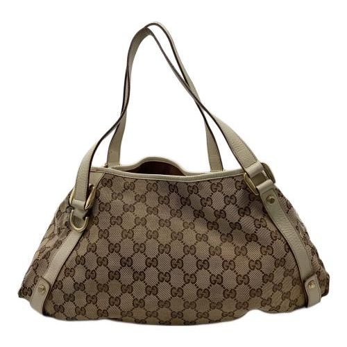中古・古着通販】GUCCI (グッチ) トートバッグ ベージュ サイズ