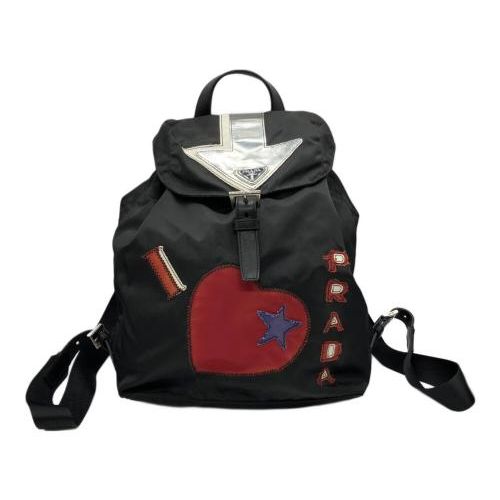 中古・古着通販】PRADA (プラダ) ナイロンリュック ブラック｜ブランド