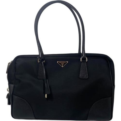 PRADAミニボストンバッグ　持ち手傷あり 楽天市場】【バッグ】PRADA プラダ BOX PRINT ロゴ ミニボストン