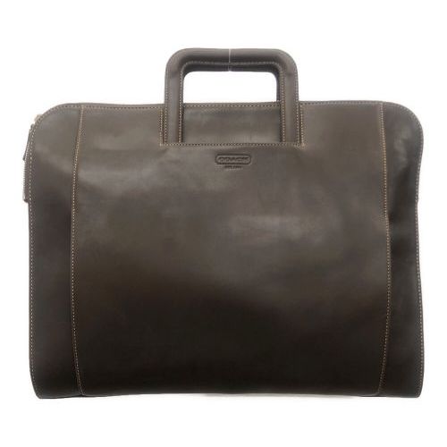 中古・古着通販】COACH (コーチ) ビジネスバッグ ブラウン