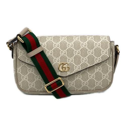 中古・古着通販】GUCCI (グッチ) ショルダーバッグ グレー｜ブランド