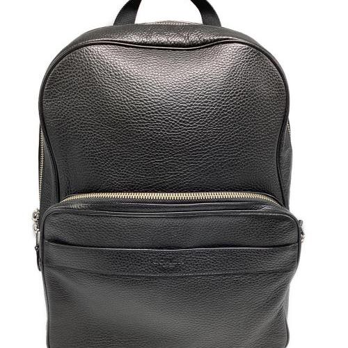 Coach ロゴ入り ブラック リュック 中古・古着通販】COACH (コーチ) リュック ブラック｜ブランド・古着