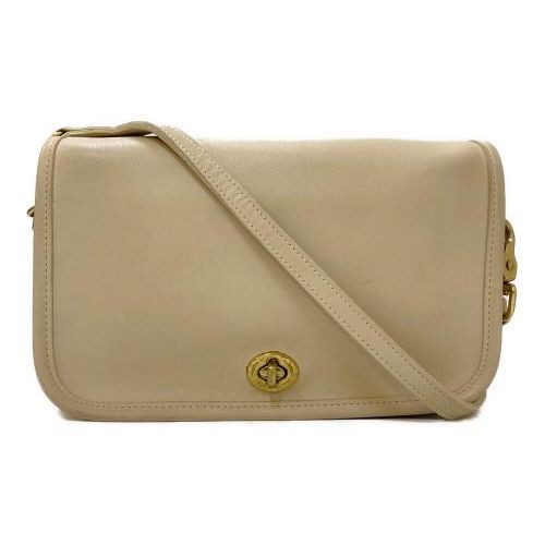 中古・古着通販】COACH (コーチ) ショルダーバッグ ベージュ