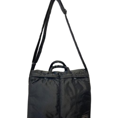 ポーター ショルダーバッグLブラック中古品　PORTER FUNCTION B5 ムース ショルダーバッグ(L)（ショルダーバッグ）｜PORTER